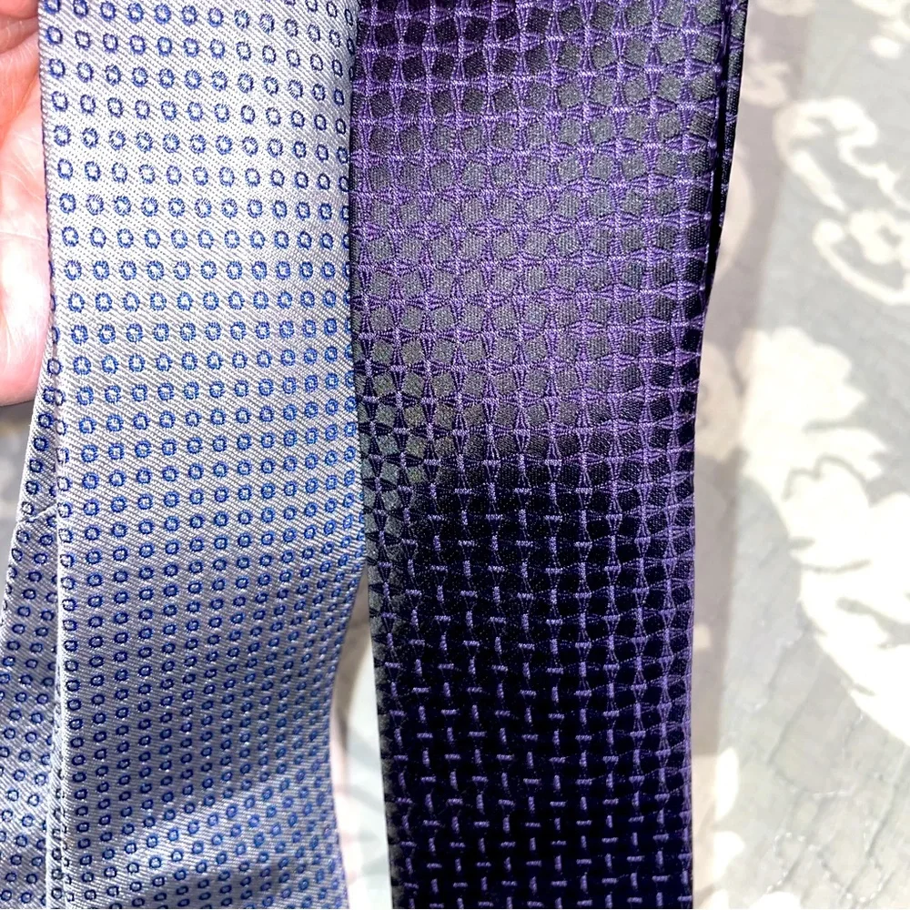 2 young men’s/boys neckties